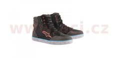 boty J-6 WATERPROOF 2020, ALPINESTARS (černá/antracit/světlá modrá)