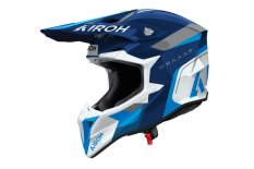 přilba WRAAAP Conquer, AIROH (modrá lesklá) 2026