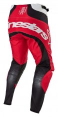 kalhoty TECHSTAR OCURI, ALPINESTARS (červená/bílá/černá) 2024