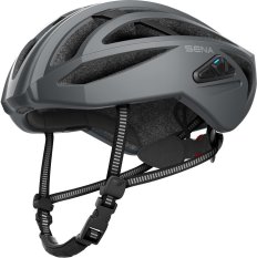 cyklo přilba s headsetem R2 EVO, SENA (matná šedá)