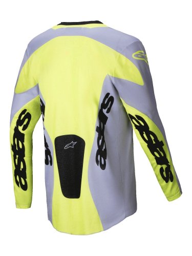 dres RACER VEIL, ALPINESTARS (šedá/žlutá fluo) 2025