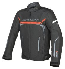 Bunda Bullet II, AYRTON (černá/červená/šedá) 2026