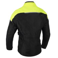 Bunda LONG WP, OXFORD SPARTAN, dámská (černá/žlutá fluo)