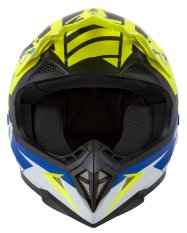 přilba X1.9 TARGA, ZED (žlutá fluo/modrá/černá/bílá) 2025