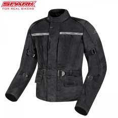 Pánská textilní moto bunda SPARK DURA EVO, černá