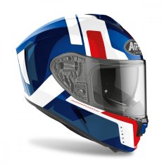 přilba SPARK Shogun, AIROH (lesklá modrá/červená) 2023