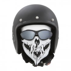 Obličejová maska Highway Hawk SKULL WITH FANGS