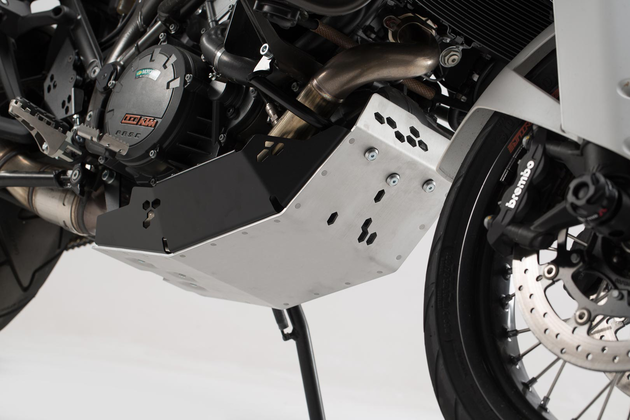 Kryt motoru v barvě černé/stříbrné KTM 1290 Super Adventure (14-)