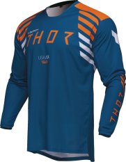 Dres cross enduro THOR LAUNCHMODE Zone modro/oranžové