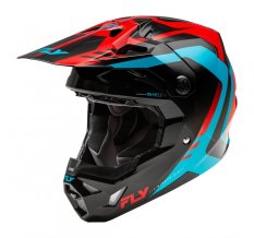 přilba FORMULA CP, FLY RACING - USA (červená/černá/modrá)