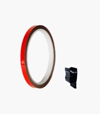 Linka na ráfek PUIG 4542R reflexní červená 7mm x 6m (s aplikátorem)