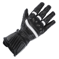 BÜSE Pit Lane Pro Sport rukavice černá / bílá