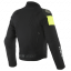 Moto bunda DAINESE VR46 PODIUM D-DRY černo/neonově žlutá