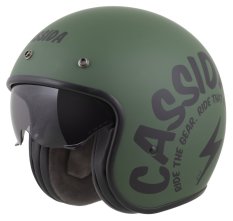 přilba Oxygen 2.0 Gear, CASSIDA (zelená matná/černá) 2025