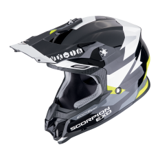 Moto přilba SCORPION VX-16 EVO AIR ROD černo/fluo žlutá