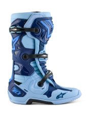 Boty TECH 10 limitovaná edice STEELERS, ALPINESTARS (modrá/světle modrá) 2025