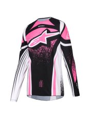 dres STELLA TECHSTAR NOMUR, ALPINESTARS, dámské (černá/bílá/růžová) 2026