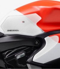 Boční chrániče nádrže PUIG 20066W ANTI-SLIP průhledná