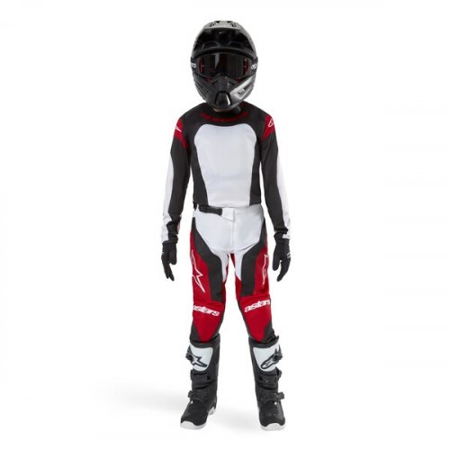 kalhoty RACER OCURI, ALPINESTARS, dětské (červená/bílá/černá) 2024