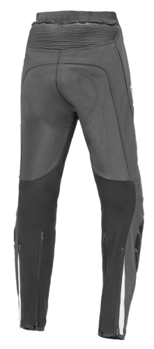 Büse kožené dámské kalhoty Imola černá / bílá - Barva: černá / bílá, Velikost: 34