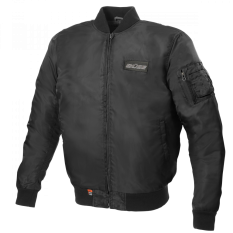 BÜSE Rexford Textiljacke černá / šedá
