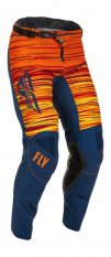 kalhoty KINETIC WAWE, FLY RACING - USA (modrá/oranžová)