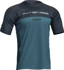 Cyklistický dres s krátkým rukávem Thor Int Ss Censis T/M modro/černé