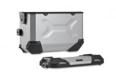 Sada bočních kufrů TRAX ADV stříbrná 45/45 l pro Honda NC750X / NC750S (16-)