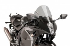 PUIG Plexi štít Z-Racing Hyosung GT650 RI (13-20). Kouřový