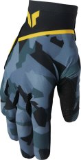 Dámské motokrosové rukavice THOR SPORTMODE Shadow černo/modro/šedé