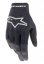 rukavice RADAR, ALPINESTARS (černá/stříbrná) 2024