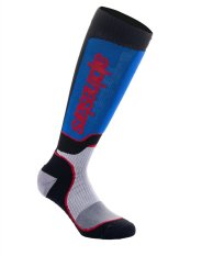 ponožky MX PLUS, ALPINESTARS (černá/červená/modrá/šedá) 2024