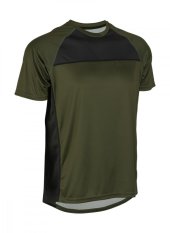 cyklo dres SUPER D, FLY RACING - USA (černá/zelená)