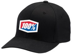 kšiltovka Classic Flexfit, 100% (černá)