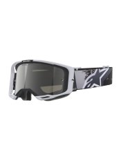 Brýle VISION 8 LAHND, ALPINESTARS (bílá/černá, zrcadlové stříbrné plexi) 2026