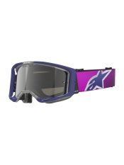 Brýle VISION 8 CORP, ALPINESTARS (fialová/čirá, zrcadlové stříbrné plexi) 2026