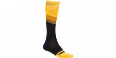 Ponožky dlouhé Knee Brace, FLY RACING - USA (černá/žlutá)
