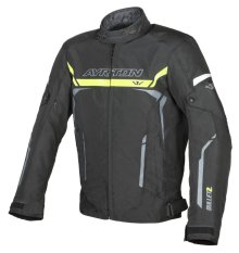 Bunda Bullet II, AYRTON (černá/žlutá fluo/šedá) 2026