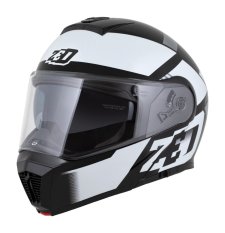 přilba F19, ZED (černá/bílá/šedá) 2025