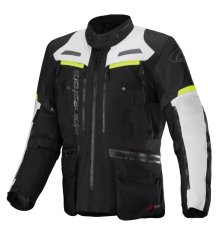 bunda BOGOTA PRO DRYSTAR, ALPINESTARS (černá/šedá/žlutá fluo) 2025