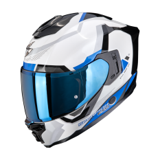 Moto přilba SCORPION EXO-1500 AIR ARENA bílo/modrá