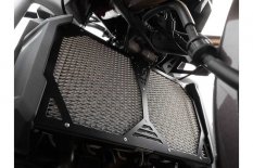 Hliníkový Kryt chladiče černá/stříbrná Kawasaki Versys 1000 (12-18)