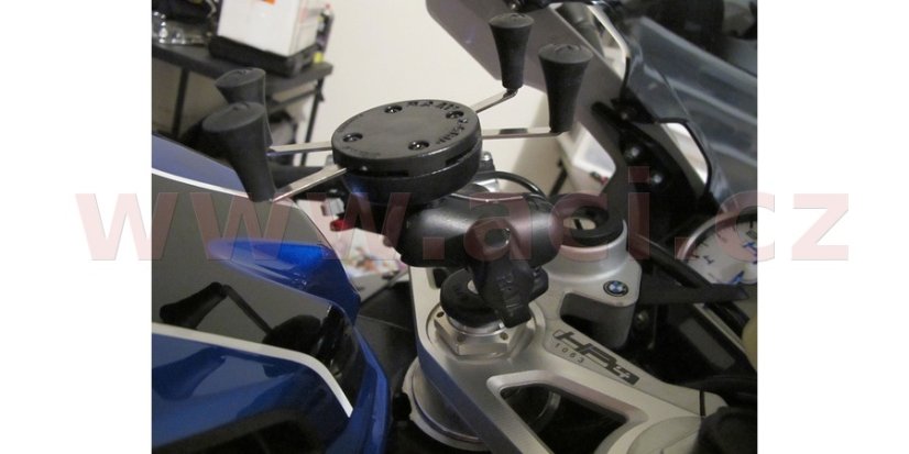 držák mobilního telefonu X-Grip s uchycením do krku řízení motocyklu, RAM Mounts