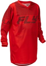 Dres F-16, FLY RACING - USA 2026 dětské (červená)