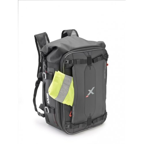 XL02 vodotěsná taška GIVI rozšiřovací, černá, objem 25-35 l., upínací popruhy