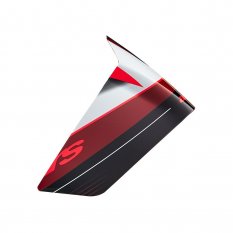 aerodynamický spoiler pro přilby SUPERTECH R-10 TEAM racing profil, ALPINESTARS (černá/červená/bílá)