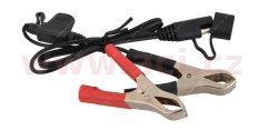 prodloužený kabel s klipy typu "krokodýl", OXFORD - Anglie (konektor SAE, délka kabelu 0,5 m)