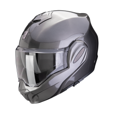 Moto přilba SCORPION EXO-TECH EVO PRO solid metalická šedá