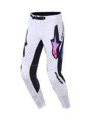 Kalhoty SUPERTECH PRO VISTA, ALPINESTARS (bílá/fialová/černá) 2026