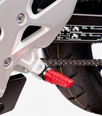 Stupačky bez adaptérů PUIG 6301R RACING červená